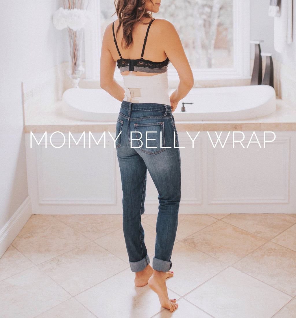 Natural Baby Belly Reducer Wrap, 100% natural cotton girdle, Postpartum belly wrap, Faja de manta (PANTY STYLE)