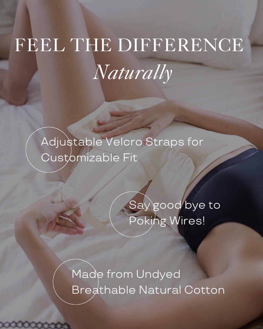 Postpartum Belly Wrap 100% Cotton | Natural Tummy Support & Recovery for New Moms