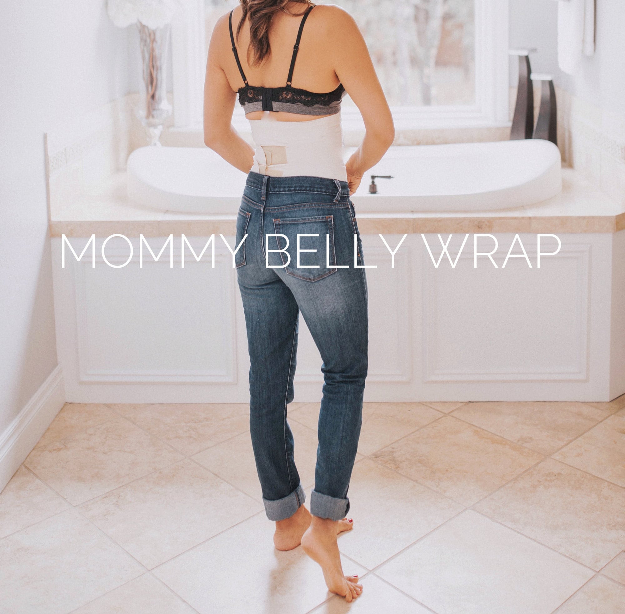 Cotton Muslin Postpartum Belly Wrap: Tummy Control Faja